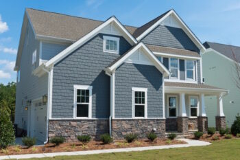 Soft wash home exterior